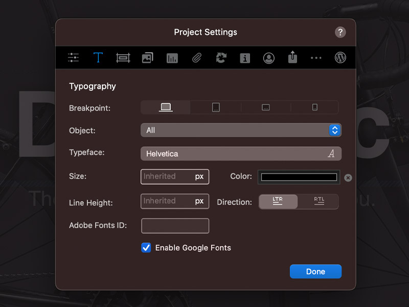 project-settings-text