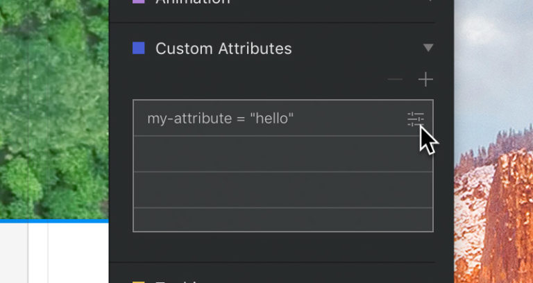 Custom Data Attributes – Blocs – User Documents