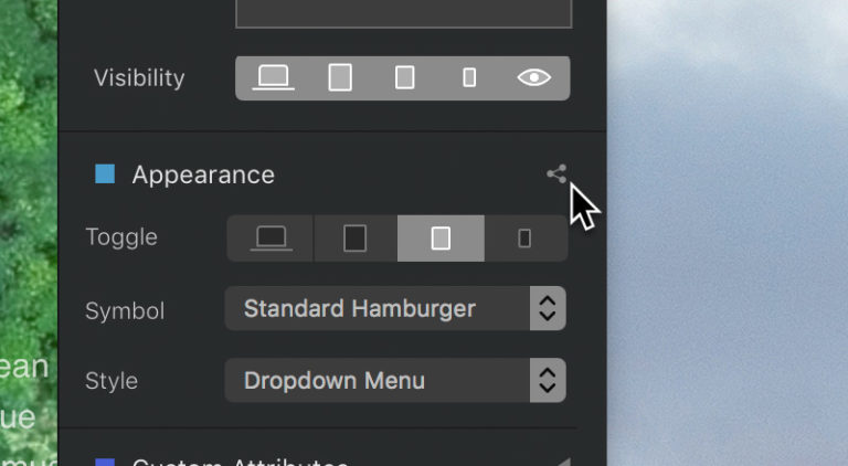 Change toggle navigation symbol colour – Blocs – User Documents