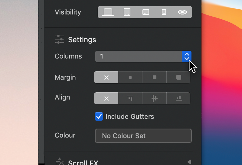 align button to bottom of bloc blocs app