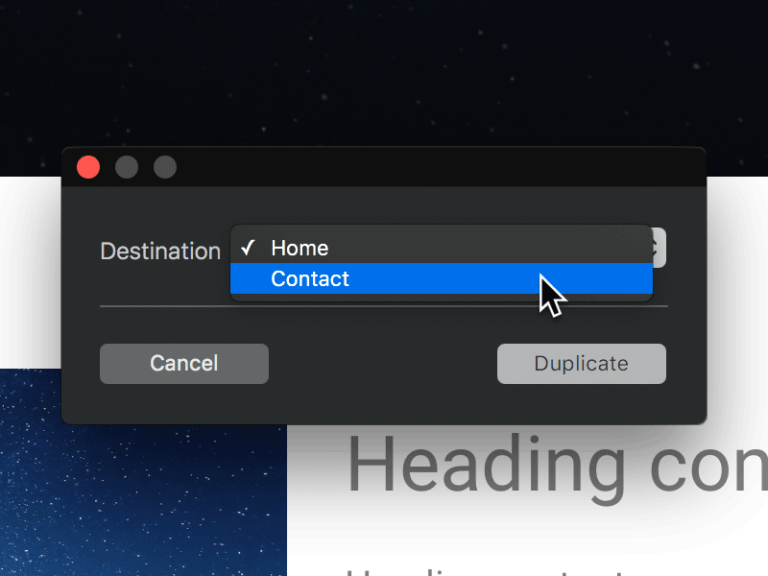 Duplicate Bloc – Blocs – User Documents