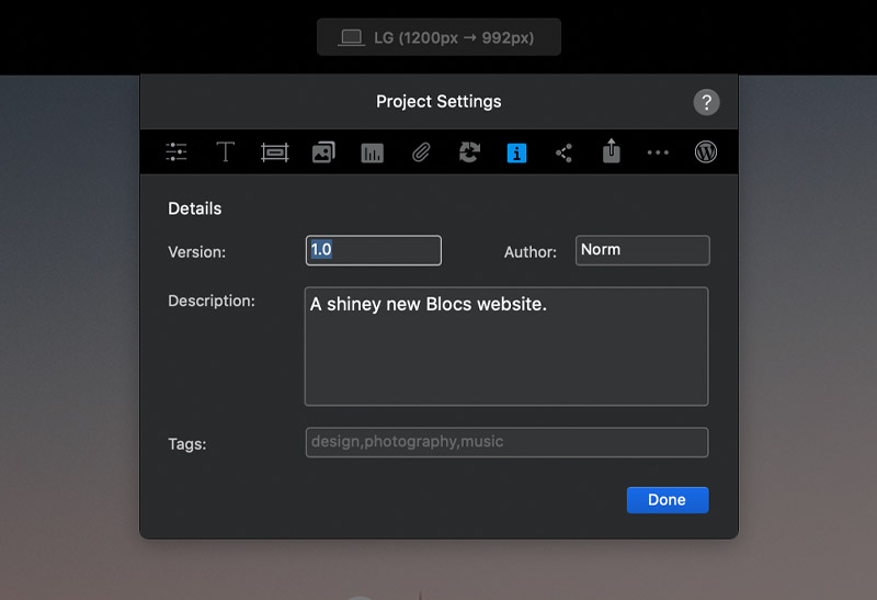 convert blocs app to wordpress